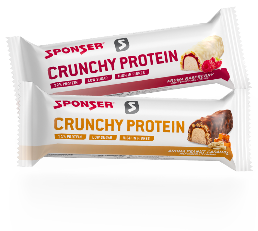 SPONSER CRUNCHY PROTEIN BAR 50 g - Delikátní proteinová tyčinka
