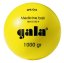 GALA Míč medicinbal Gala plastový 1 kg žlutý