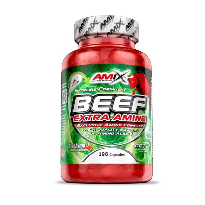 Amix Beef Extra Amino - Balení: 198cps