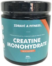 Zdraví a Fitness Creatin monohydrate 500g