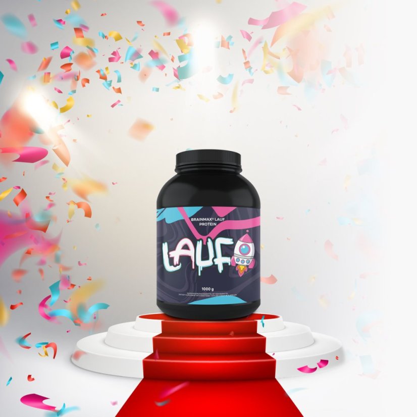 BrainMax LAUF Protein, nativní syrovátkový protein, 1000 g