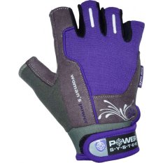 Power System fitness rukavice WOMANS POWER fialová