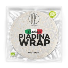 BrainMax Pure Piadina Wrap BIO, 4 ks BIO tortila z Itálie, *IT-BIO-009 certifikát