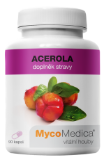 MycoMedica -  Acerola v optimální koncentraci, 90 rostlinných kapslí