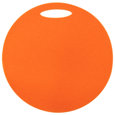 YATE Sedátko kulaté 1-vrstvé, pr. 35 cm  oranžové
