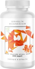 BrainMax Draslík Magnesium, Draslík citrát + Hořčík malát, 200 rostlinných kapslí