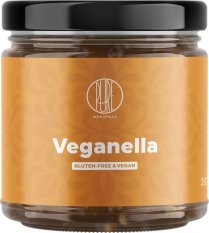 BrainMax Pure Veganella, Lískooříškový krém s mléčnou čokoládou, 250 g