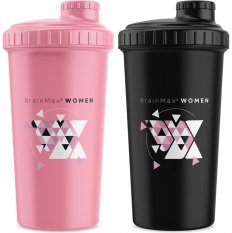 BrainMax Women plastový shaker (šejkr), 700 ml