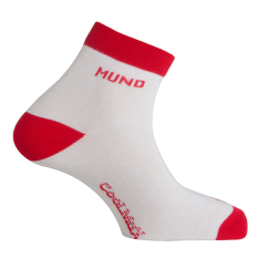 MUND CYCLING/RUNNING ponožky bílo/červené Typ: 31-35 S