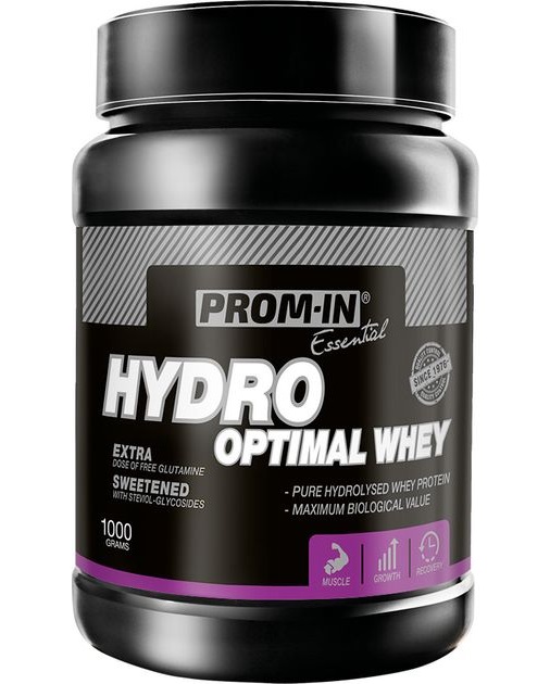 Prom-in Essential Hydro Optimal Whey 1000 g - Příchuť: Čokoláda