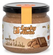Lucky Alvin Mandle s mléčnou čokoládou 200g