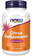 NOW Citrus Bioflavonoids (citrusové bioflavonoidy) 700 mg, 100 kapslí