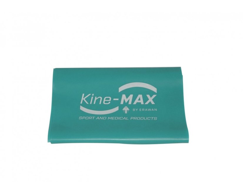 Kine-MAX Professional Resistance Band - Posilovací guma - Level 3  - zelená (těžká)