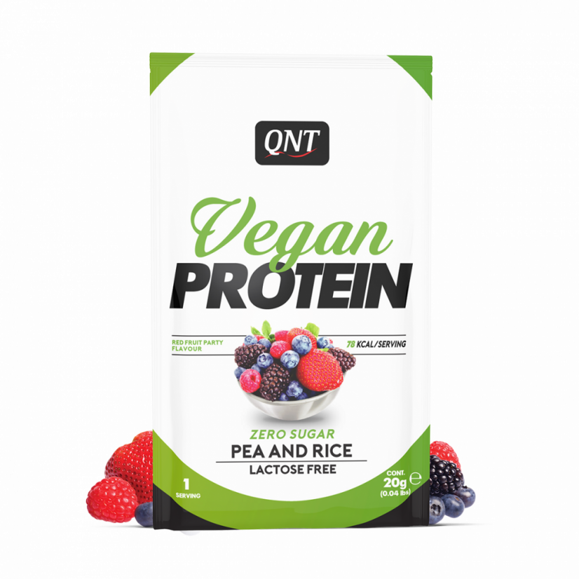 QNT Vegan Protein Red Fruits - 20G