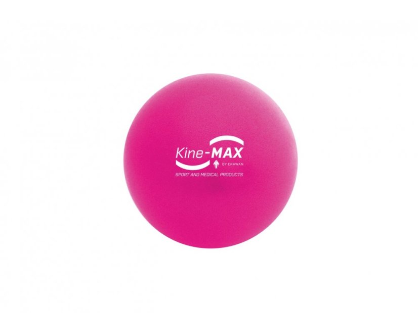 Kine-MAX Professional Overball - cvičební míč 25cm - růžový
