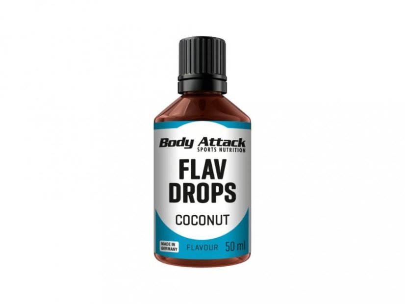 Body Attack Flav Drops Coconut - 50 ml