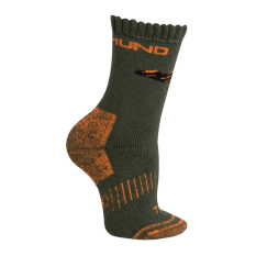 MUND HIMALAYA KIDS trekingové ponožky khaki/oranžové Typ: 24-28 XS