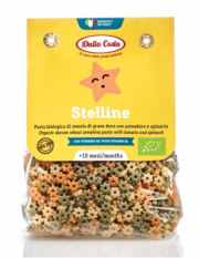 Dalla Costa - BIO Dětské těstoviny Stelline tricolore, 200 g