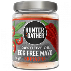 HUNTER & GATHER - Olivová vegan majonéza - Sriracha chilli, 250 g
