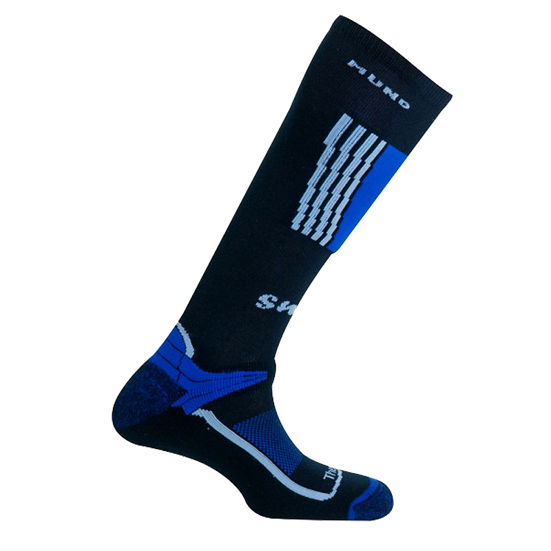 MUND SNOWBOARD lyžařské ponožky tm.modré/modré Typ: 31-35 S