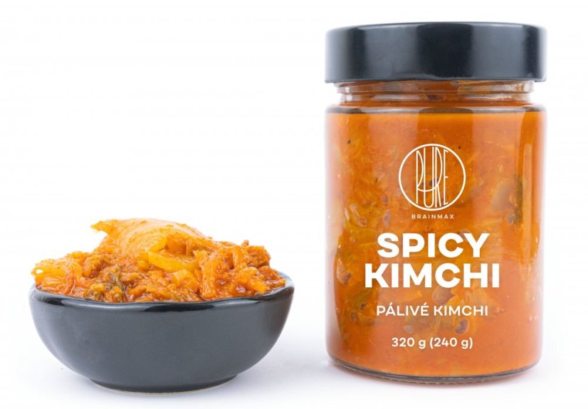 BrainMax Pure Spicy Kimchi, Pikantní Kimchi, 320 g