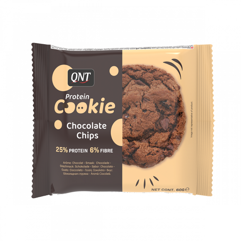 QNT Protein Cookie příchuť Chocolate Chips - 60 g