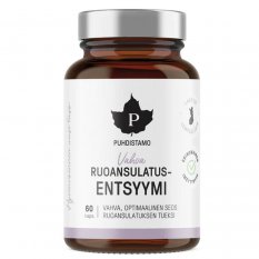 Puhdistamo - Super Digestive Enzymes 60 kapslí (Super trávicí enzymy - Vahva Ruoansulatus Enstsyymi)