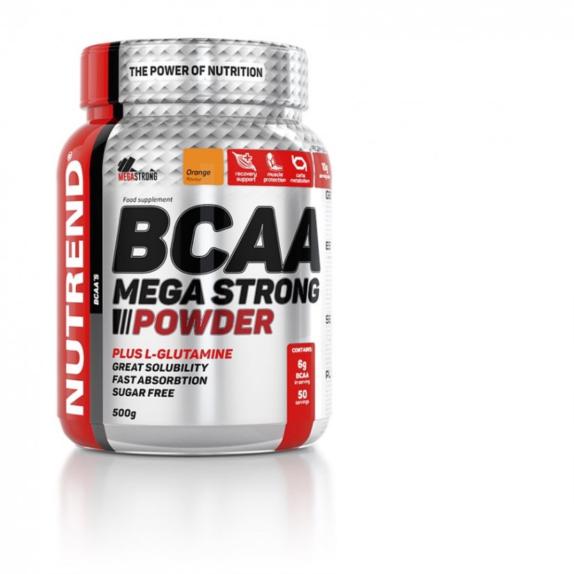 Nutrend Bcaa mega strong powder 500 g