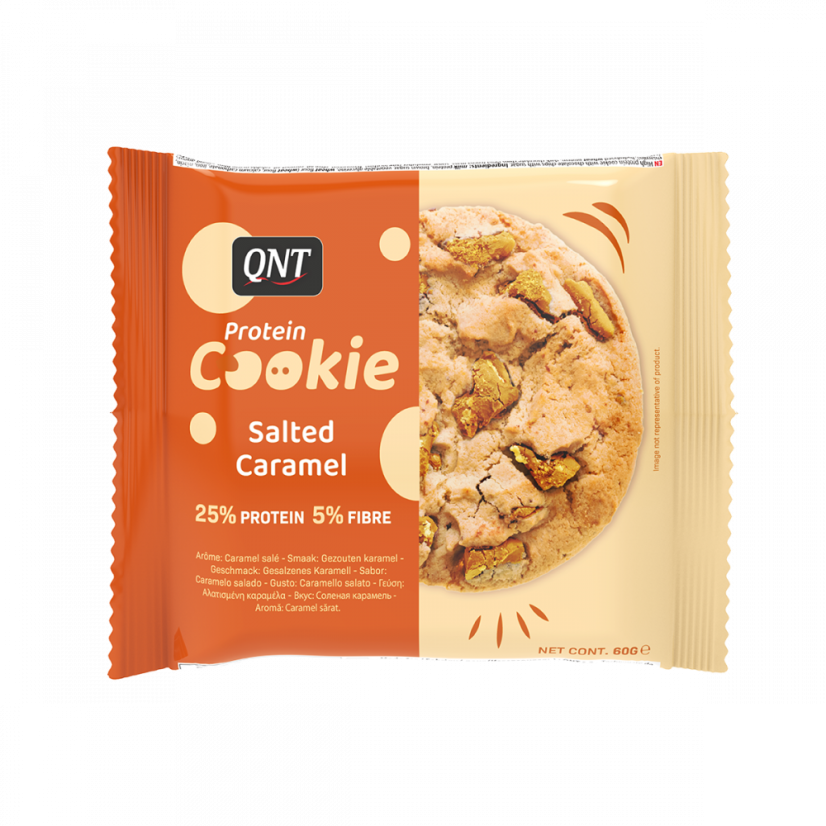 QNT Protein Cookie příchuť Salted Caramel - 60 g