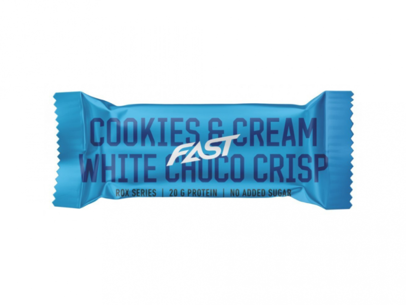 Fast Rox Proteinová Tyčinka Cookies & Cream - 55g