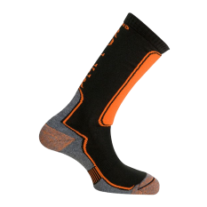 MUND NORDIC BLADING/ROLLER ponožky černo/oranžové S (31-35) Typ: 31-35 S