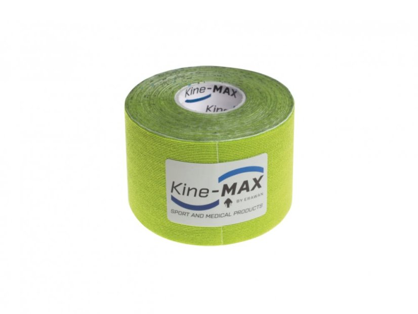 Kine-MAX Tape Super-Pro Rayon - Kinesiologický tejp - Zelený