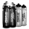 Prom-IN Sportovní láhev Athletic 750 ml stříbrná s černým uzávěrem.