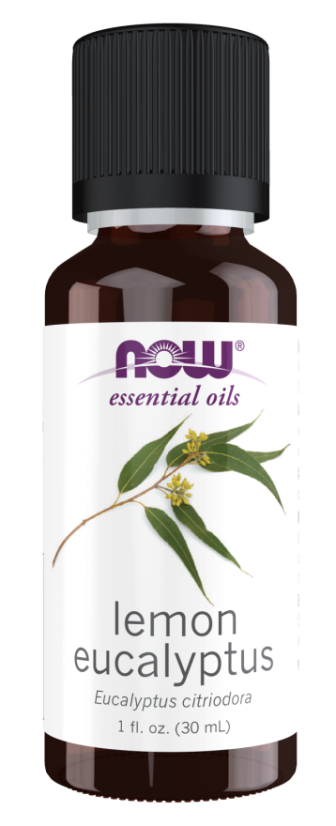 NOW Essential Oil, Lemon Eucalyptus oil (éterický olej z eukalyptu citrónového), 30 ml