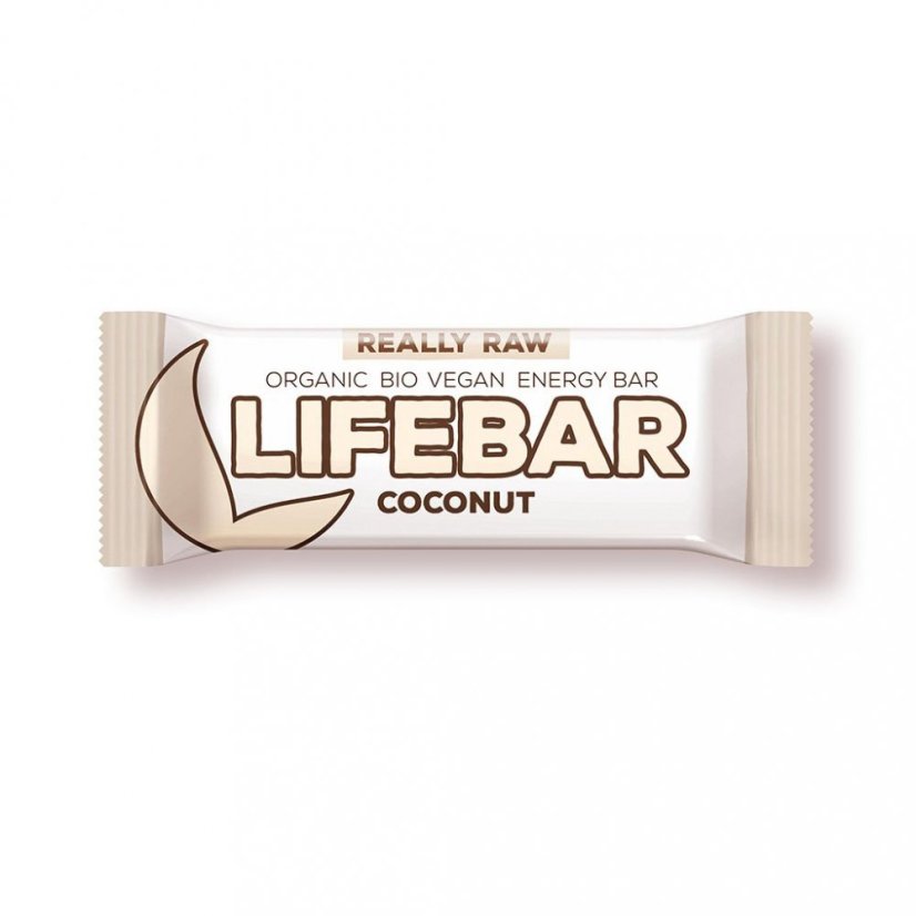 LifeFood - Tyčinka Lifebar kokosová BIO, 47 g