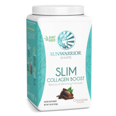 Sunwarrior Slim Collagen Boost, kolagen, čokoláda, 750 g