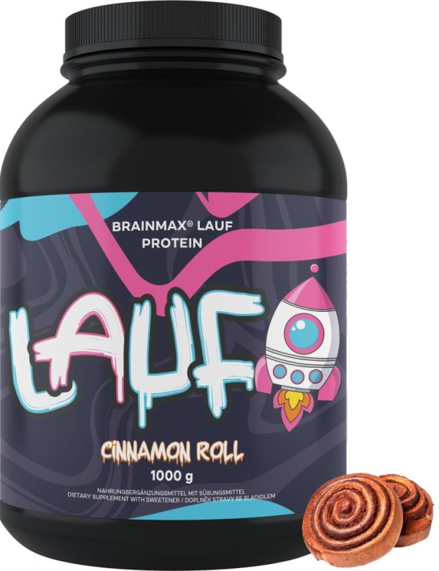 BrainMax LAUF Protein, nativní syrovátkový protein, 1000 g