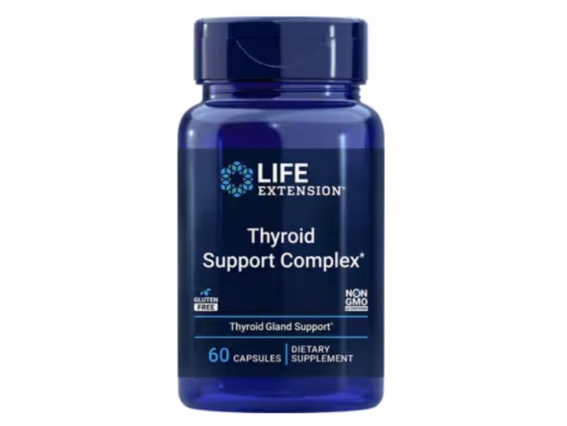 Life Extension Triple Action Thyroid, podpora štítné žlázy, 60 kapslí