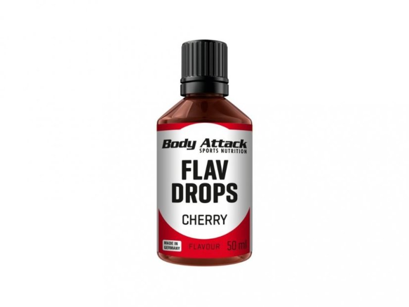 Body Attack Flav Drops Cherry - 50 ml
