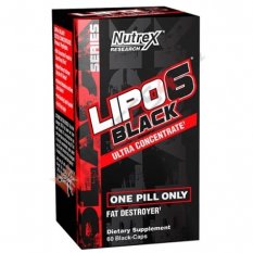 NUTREX LIPO 6 BLACK Ultra Concentrate 60 kapslí