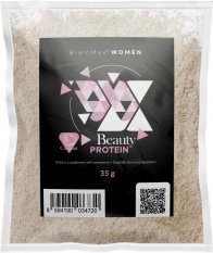 BrainMax Women Beauty Protein, protein pro ženy s kolagenem, keratinem a vitamíny, 35 g, VZOREK