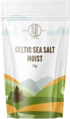 BrainMax Pure Celtic Sea Salt, Moist, Keltská mořská sůl, vlhká, 1000 g