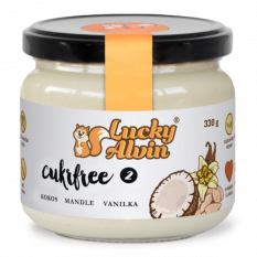 Lucky Alvin CUKRFREE 2  kokosovo-mandlový krém s vanilkovým extraktem, 330g