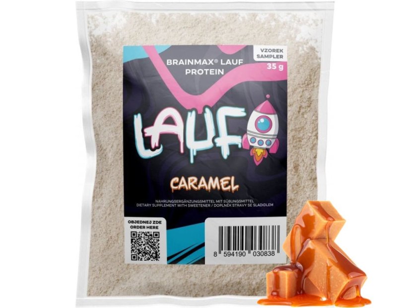 BrainMax LAUF Protein, nativní syrovátkový protein, 35 g, VZOREK