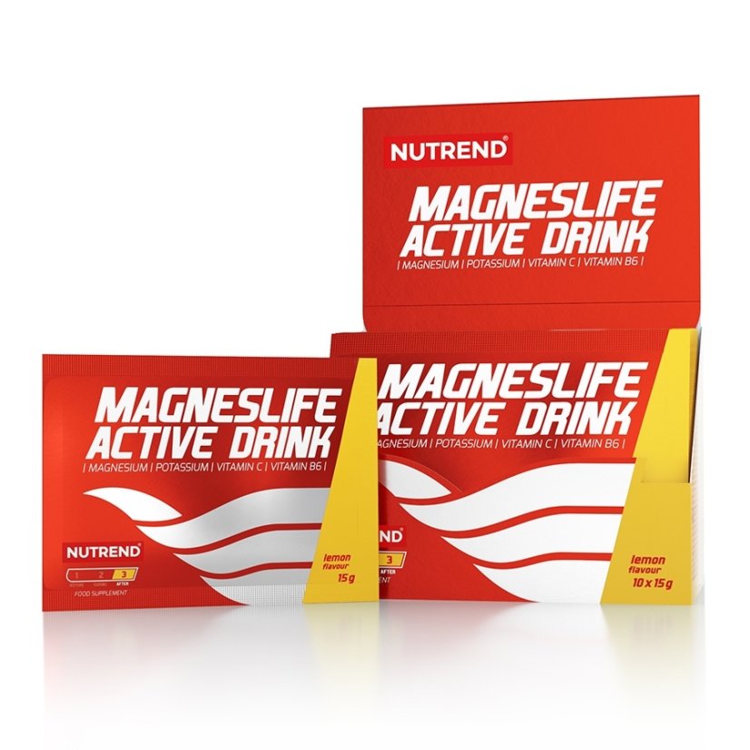 Nutrend MAGNESLIFE ACTIVE DRINK 10x15g
