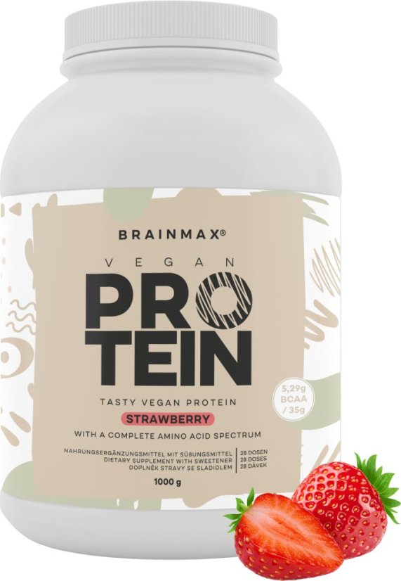 BrainMax Vegan protein, 1000 g