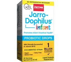 Jarrow Jarro-Dophilus Infant, Probiotické kapky pro děti, 1 miliarda,  15 ml