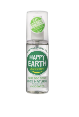 Happy Earth - Deodorant sprej, neparfemovaný, 100 ml