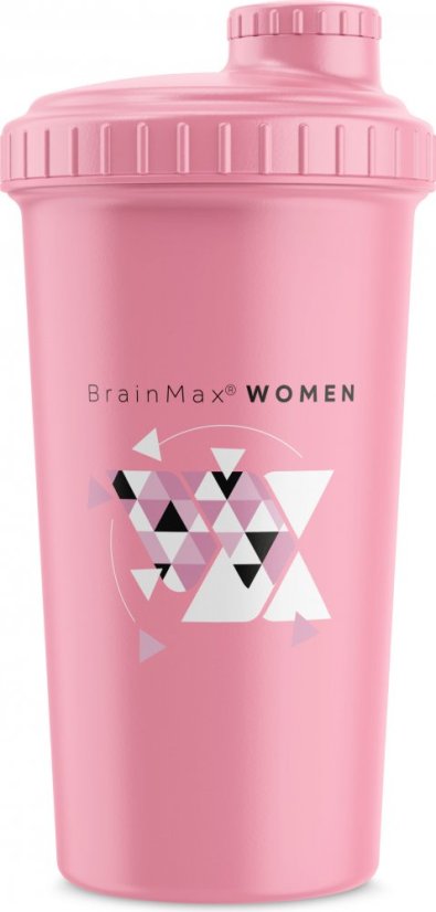 BrainMax Women plastový shaker (šejkr), 700 ml