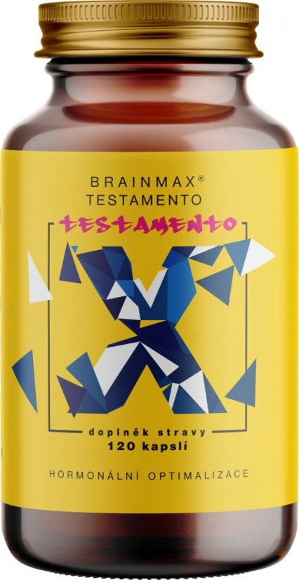 BrainMax Testamento, 120 rostlinných kapslí